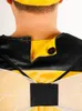 Close-up of the back of a child wearing a bee costume. Produktbild-Vorschau
