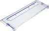 A clear plastic shelf or panel from a refrigerator or freezer. Anteprima dell’immagine prodotto