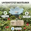 5er Set Bienen Tränke Garten, Insektentränke in Blumenform, Produktbild-Vorschau 4