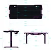 Biurko gamingowe Ultradesk FORCE 1/2 166cm Regulacja Podgląd zdjęcia produktu 10