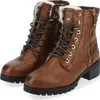 Mustang Veterschoenen Hoog  Veterschoenen Hoog - Cognac - Produktbild-Vorschau 14