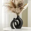 2er Keramik Vase, Pampasgras Vasen matt, Dekovase, Produktbild-Vorschau 8