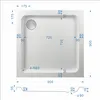 sanicomfort Duschwannenset Basic 900x900 mm inkl. Produktbild-Vorschau 7