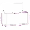 Möbel Truhe Weiß 100x42x46 cm Holzwerkstoff - Sitztruhen Produktbild-Vorschau 10