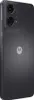 A close-up, angled view of the back of a black Motorola smartphone. Náhled obrázku produktu