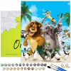 Oh Art! Malen nach Zahlen „Madagaskar“ 40x50 cm Kinder & Produktbild-Vorschau 1