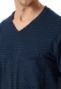 Pigiama da uomo Schiesser Comfort Essentials - blu notte - Anteprima dell’immagine prodotto 4