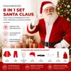Conjunto de 8 piezas: Disfraz de Papá Noel y disfraz de San Vista previa de la imagen del producto 6