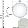 Diagram showing the dimensions and LED count of a high bay light. Produktbild-Vorschau