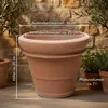 Teramico Blumentopf Terracotta "Doppio Bordo" frostfest Produktbild-Vorschau 3