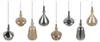 Závěsná lampa, kov, bílá, matná, E14, 8 světel, D 115 cm Náhled obrázku produktu 7