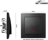 Schalter McPower ''Flair'', 250V/10A, UP, matt schwarz mit Produktbild-Vorschau 3
