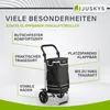Juskys Einkaufstrolley 3in1 mit 2 Rollen für Shopping - 56 Produktbild-Vorschau 6