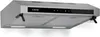 A stainless steel range hood is shown against a white background. Produktbild-Vorschau