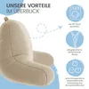 ELONEO Rückenkissen, Lesekissen für Bett und Sofa mit Produktbild-Vorschau 8