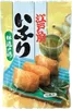 A package of fried tofu for Inari sushi, with three pieces of tofu shown on a blue mat with green leaves. Produktbild-Vorschau