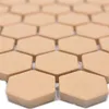 Keramikmosaik Bismarck R10B Hexagon Ocker Orange H23 Produktbild-Vorschau 1