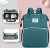 Rucksack für Mütter 2in1 mit integriertem Kinderbett - rosa Produktbild-Vorschau 4
