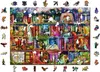 WOODEN CITY Dřevěné puzzle Police s knihami o hledání Náhled obrázku produktu 14
