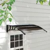 Pensilina Outsunny per porta d'ingresso 120 x 75 cm Anteprima dell’immagine prodotto 8