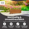 IvoQ Pflanzkasten aus Holz – 80 x 40 x 32 cm – Holz – Für Produktbild-Vorschau 3
