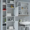 Koupelnová skříňka Vicco Ilias Bílá vysoký lesk 60 x 190 Náhled obrázku produktu 5