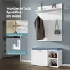 doporro Wandgarderobe, Garderobenpaneel mit 5 Haken, Produktbild-Vorschau 4