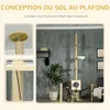 PawHut Lot de 2 arbres à chat sol au plafond hauteur Voir les images du produit 4