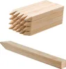 SucceBuy drevené koly, 20 kusov, drevené koly 25,4 x 25,4 x Náhľad obrázku produktu 1