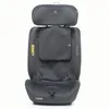 A dark gray child car seat is shown against a white background. Produktbild-Vorschau