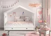 Vipack Hausbett Amori mit Liegefläche 90 x 200 cm, inkl. Produktbild-Vorschau 1