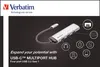 Verbatim USB-C Multiport-Hub 4-Port USB 3.2 Gen 1 Produktbild-Vorschau 8