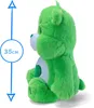 A side view of a green plush toy bear with a size indicator showing 35cm. Produktbild-Vorschau
