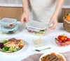 Szklane Pojemniki Na Żywność 8szt Pojemnik Lunchbox Do Podgląd zdjęcia produktu 4