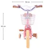 Buxibo - Bicicletta per bambini per ragazze - Luna - 12 Anteprima dell’immagine prodotto 8