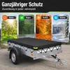 Anhängerplane (214×122×13 cm) aus 420D Oxford PVC – Produktbild-Vorschau 5
