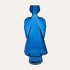 KEYHOMESTORE | Angelo in Vetro con Porta Candela Blu Anteprima dell’immagine prodotto 1