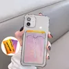 INF iPhone 11 Hülle mit Kartenhalter TPU transparent Produktbild-Vorschau 7