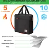 Brisby 4-lagige Kühltasche – Lunchtasche 7 Liter – Schwarz Produktbild-Vorschau 6