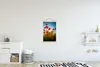 MuchoWow® Textilposter Mohnblumen - Toskana - Sonne - Rot - Produktbild-Vorschau 2
