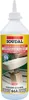 A bottle of Soudal wood glue with a label showing the product name and features. Produktbild-Vorschau