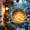 Guaina natalizia appesa in bronzo per esterni con 80 LED e Anteprima dell’immagine prodotto 1