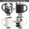 MIAMIO - Panda Keramik Tasse 400ml 3D Becher Tier für Produktbild-Vorschau 5