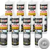 Isolbau Sanitär Silikon 8 x 300 ml Hellgrau - Produktbild-Vorschau 1