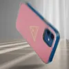 Guess Metallic Triange - iPhone 12 Mini Hlle (Pink) Produktbild-Vorschau 6