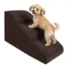 Domarex DOGGURU Streifen Braun 3 Stufen Hundetreppe  Produktbild-Vorschau 7