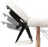 vidaXL Massageliege Klappbar 3-Zonen mit Holzgestell Produktbild-Vorschau 8