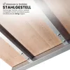 bümö Schreibtisch Serie-R - Nachbildung: Buche, Gestell: Produktbild-Vorschau 5