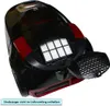 A vacuum cleaner with its filter compartment open, showing a filter inside. Produktbild-Vorschau