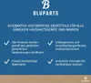 Marketing image for BLUPARTS with text highlighting product features and benefits. Anteprima dell’immagine prodotto